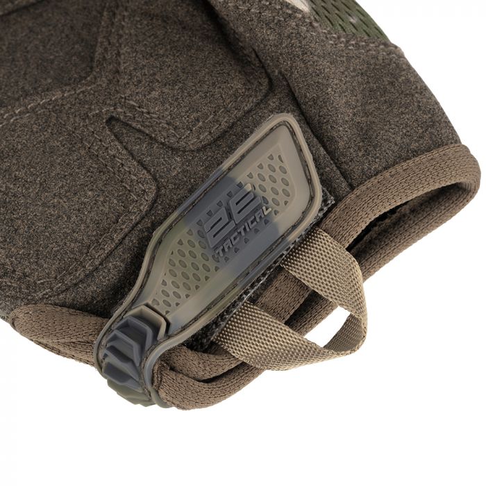 Рукавички тактичні 2E, безпалі, L, камуфляж