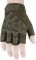 Рукавички тактичні 2E, безпалі, XL, зелені