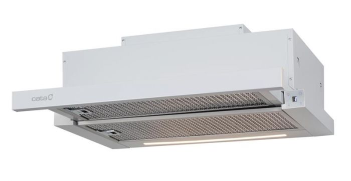 Витяжка Cata телескопічна, 60см, 1000м.куб/год, TFH 6630 wh, білий