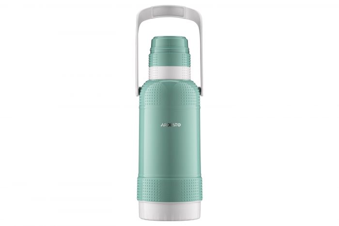 Термос Ardesto Gemini Gourmet, 3200мл, пластик, боросилікатне скло, зелений