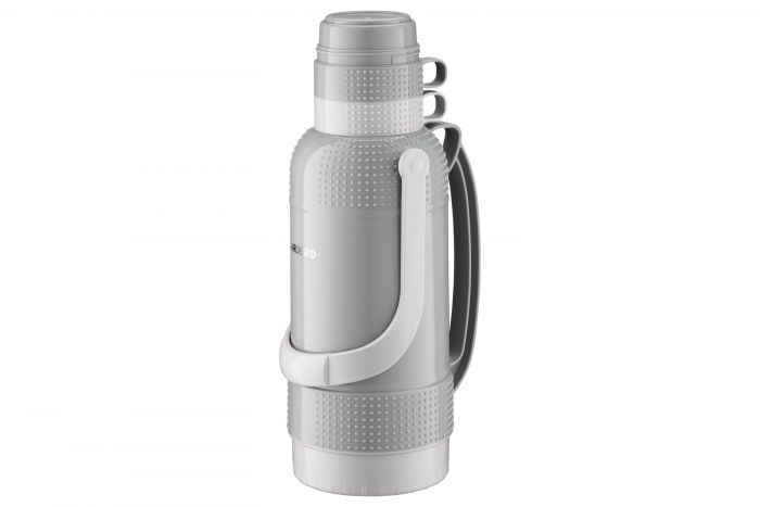 Термос Ardesto Gemini Gourmet, 3200мл, пластик, боросилікатне скло, сірий
