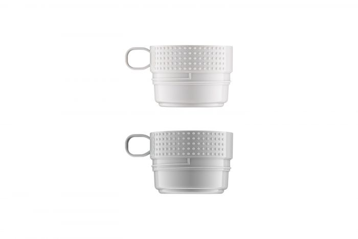 Термос Ardesto Gemini Gourmet, 3200мл, пластик, боросилікатне скло, сірий