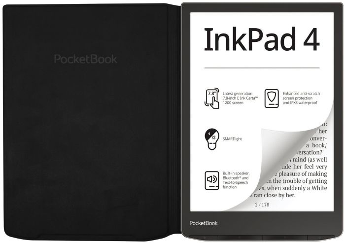 Чохол PocketBook 743 Flip series, чорний