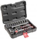 Набір інструментів Top Tools, набір торцевих головок 1/4", 15шт