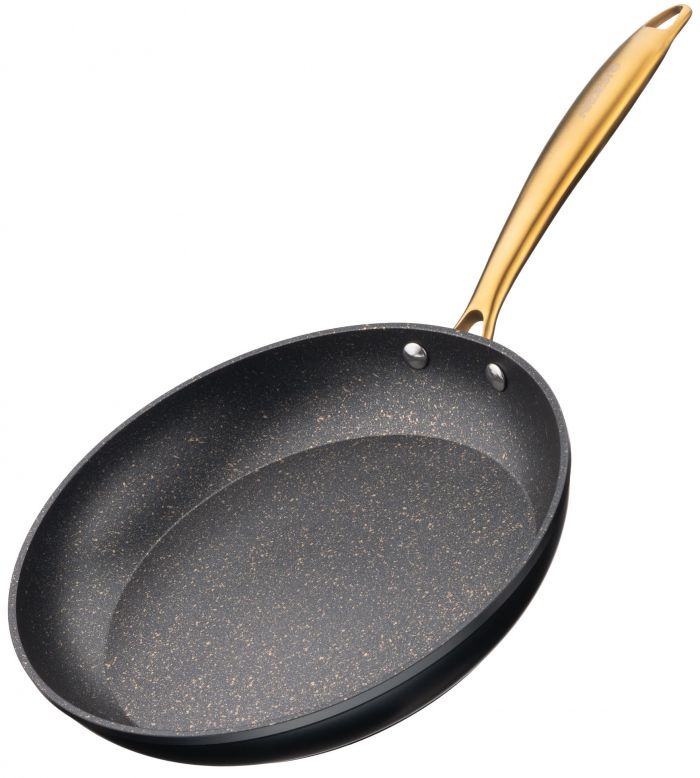 Сковорода Ardesto Black Mars Sparkle, 26см, алюміній, чорний