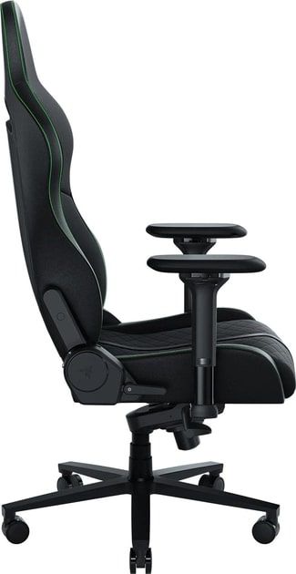 Крісло Razer Enki ПУ шкіра, 4D-Armrests, чорно-зелений