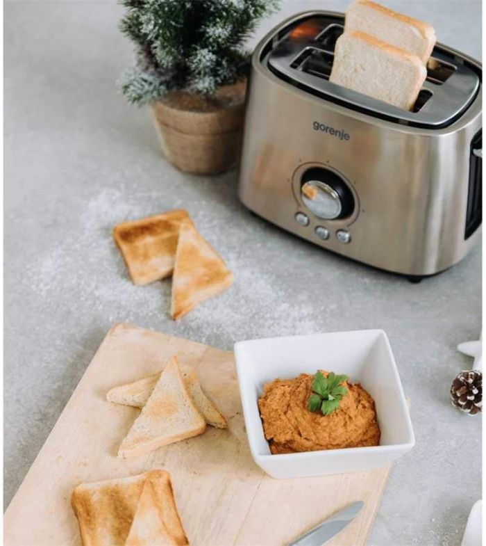 Тостер Gorenje 1000Вт, метал