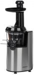 Соковитискач Ardesto шнековий 200Вт, чаша-0.6л, жмих-0.6л, пластик/метал, сріблясто-чорний
