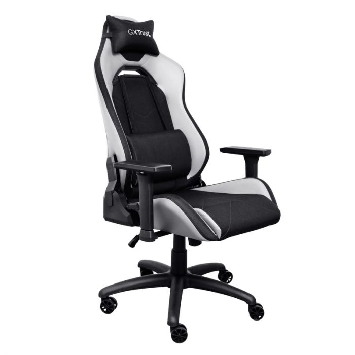Крісло Trust GXT714W Ruya ECO, ПУ шкіра, 3D-Armrests, білий