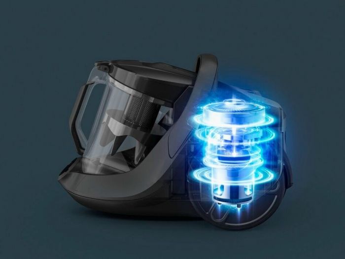 Пилосос Rowenta контейнерний Green Force Cyclnic Effitech+, 500Вт, конт пил -2.5л, НЕРА, чорний