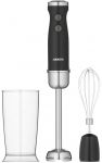Блендер ARDESTO заглибний 600Вт, чаша-600мл, вінчик для взбивання, чорно-сріблястий
