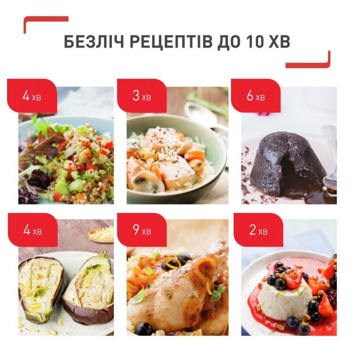 Мультиварка-скороварка Tefal Cook4me Touch, 1600Вт, чаша-6л, сенсорне керув., 13 програм, метал/пластик, чорний