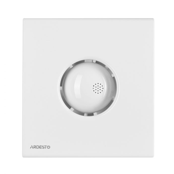 Витяжний вентилятор Ardesto 25 Вт, 210 м3/г, 1650 об./хв., 35 дБ, білий