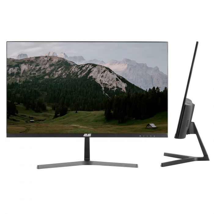 Монітор 2E 23.8" D2423B D-Sub, HDMI, MM, IPS, 75Hz, FreeSync