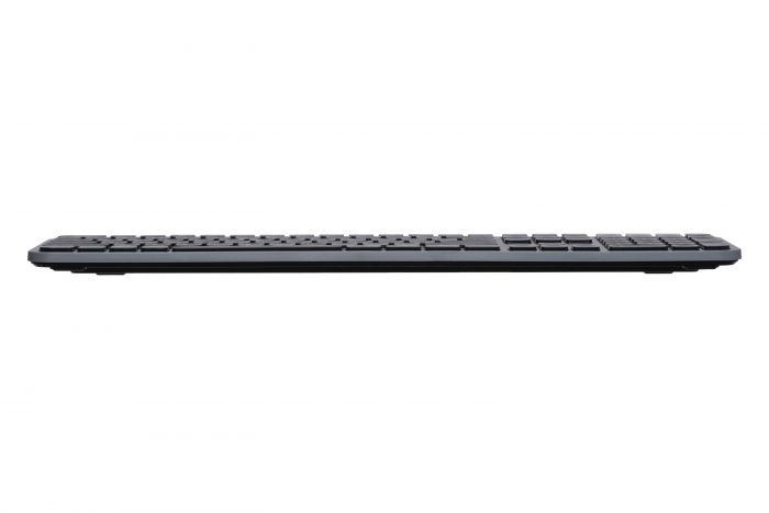 Комплект клавіатура та миша 2E MK440 WL/BT, EN/UK, сіро-чорний