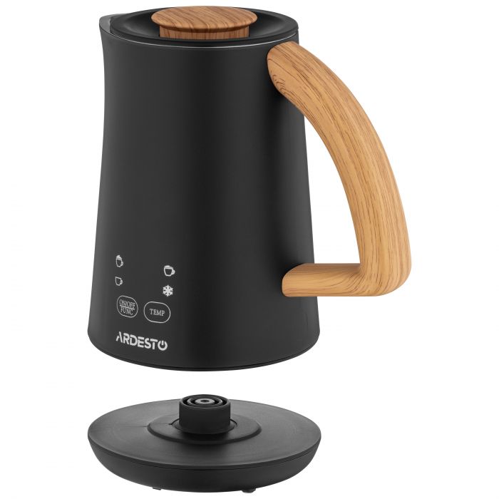 Спінювач-підігрівач ARDESTO 500Вт, ємність резервуару-500мл, LED-дисплей, чорний