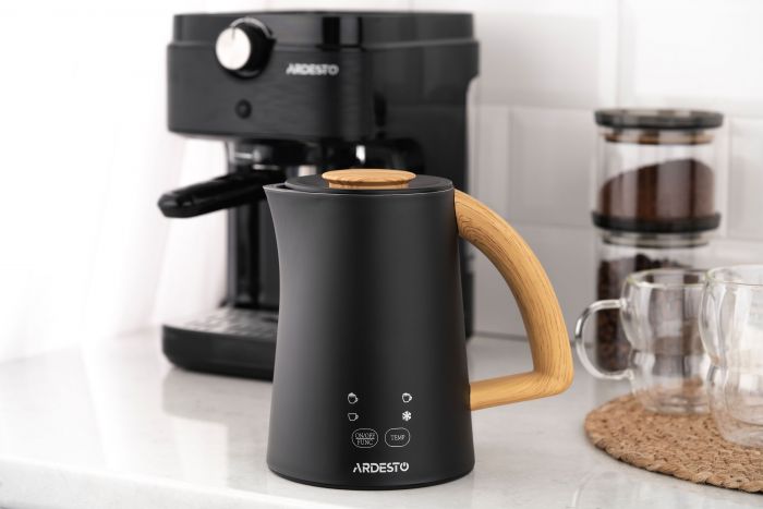 Спінювач-підігрівач ARDESTO 500Вт, ємність резервуару-500мл, LED-дисплей, чорний