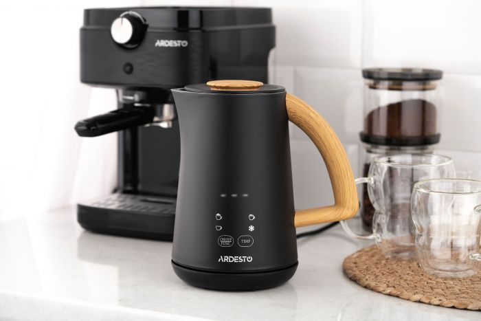 Спінювач-підігрівач ARDESTO 500Вт, ємність резервуару-500мл, LED-дисплей, чорний