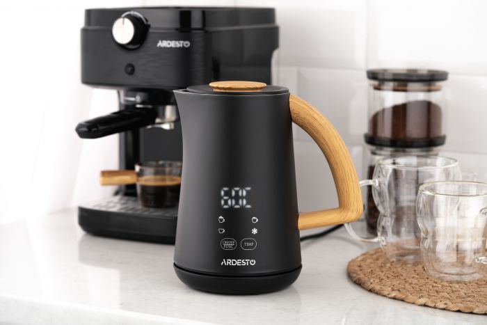 Спінювач-підігрівач ARDESTO 500Вт, ємність резервуару-500мл, LED-дисплей, чорний