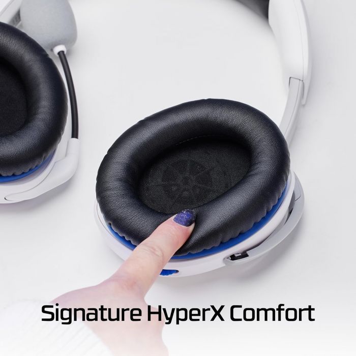 Гарнітура HyperX Cloud Stinger 2 PS4/PS5, mini-jack, біло-синій