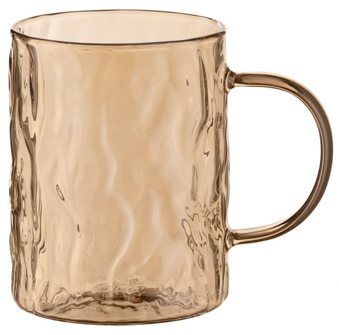 Набір чашок ARDESTO Shine, 260мл, 2шт, боросилікатне скло, золотистий