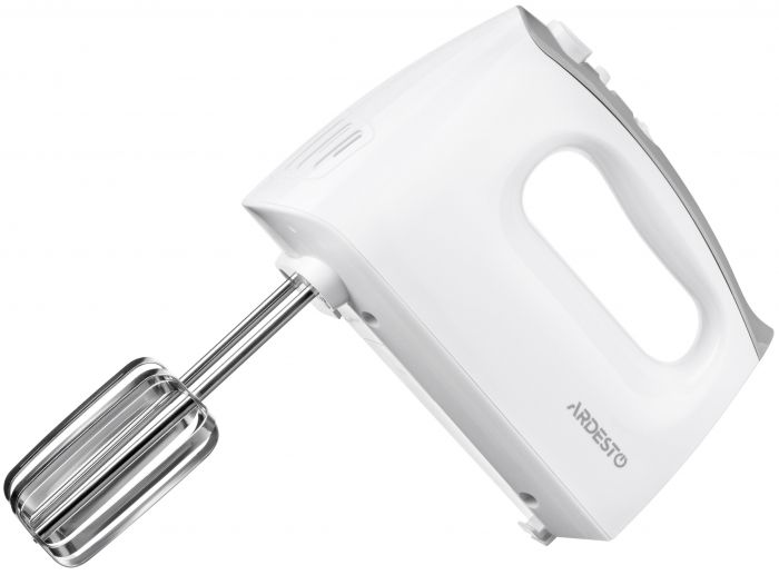 Міксер ARDESTO ручний 400Вт, насадки-4, турборежим, білий