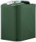 Каністра 2E паливна вертикальна 30л метал 0.8мм, 3.3кг, зелений