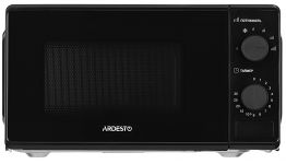 Мікрохвильова піч ARDESTO, 20л, мех.управл., 700Вт, відкр.кнопкою, чорний