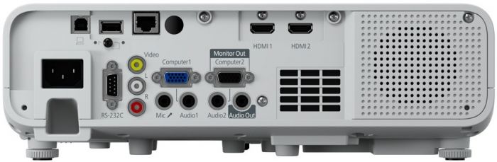 Проєктор Epson EB-L260F FHD, 4600 lm, LASER, 1.32-2.12, WiFi