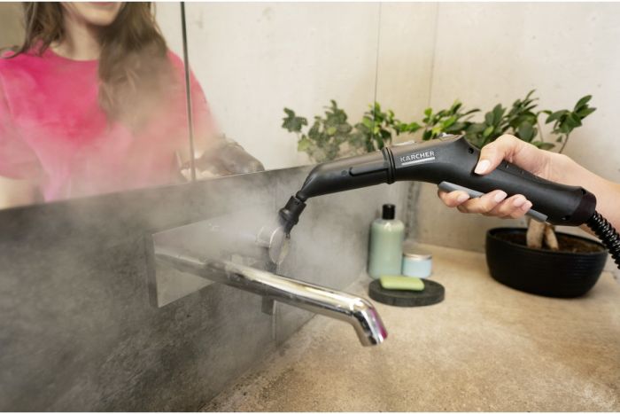 Пароочисник Karcher SC 2 EasyFix, 1500Вт, 1000мл, 3.2Бар, білий