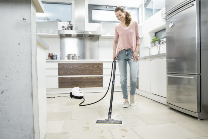 Пароочисник Karcher SC 2 EasyFix, 1500Вт, 1000мл, 3.2Бар, білий