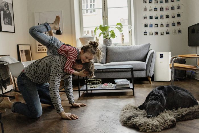 Очищувач повітря Karcher AF 50, 50м2, 520м3/год, дисплей, 2 HEPA фільтри, 4 режими,  інд. забр-ння, білий