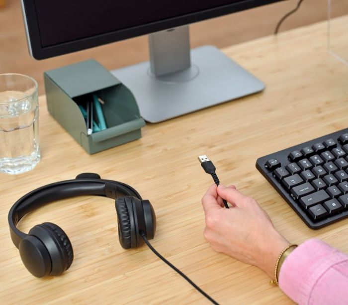 Гарнітура Trust Ayda, USB-A, чорний