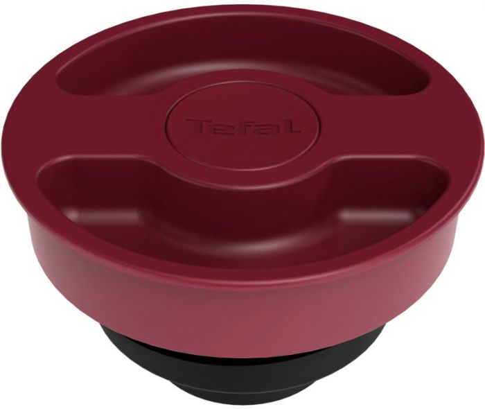 Термоглечик Tefal Motiva, 1л, пластик, скло, бордовий
