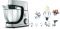 Кухонна машина Tefal Masterchef Gourmet 1100Вт, чаша-нержавіюча сталь, корпус-метал, насадок-6, сірий
