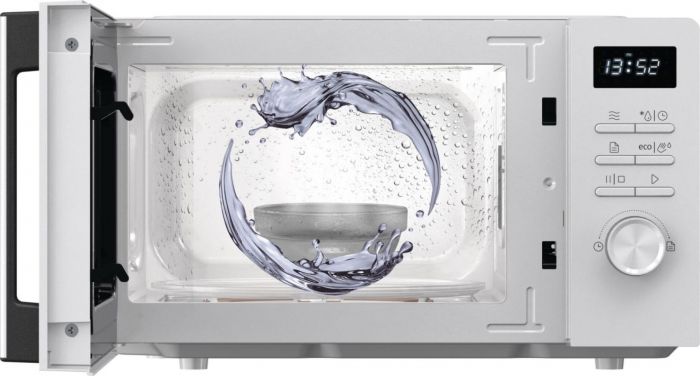 Мікрохвильова піч Gorenje, 20л, електр. керув., 800Вт, дисплей, білий