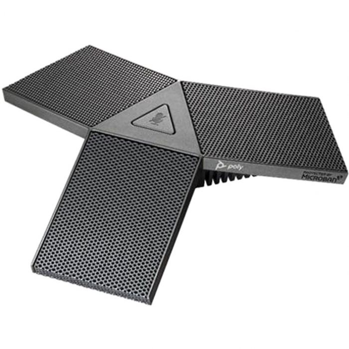 Мікрофон настільний Poly Studio Table Microphone для систем X50/X52/X70/Studio USB, 3 x Omni-mic, радіус 4,6 м, RJ11, чорний