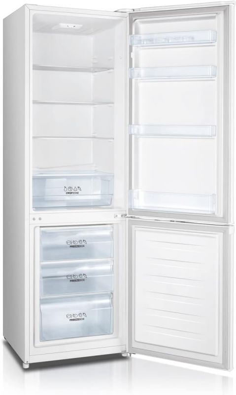 Холодильник Gorenje з нижн. мороз. камерою, 180х55х56см, 2 дв., Х- 198л, М- 66л, A++, ST, Білий