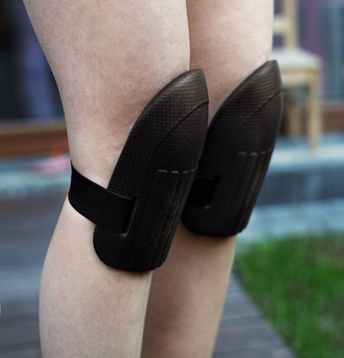 Наколінники садові Verto, піна EVA, 18.5х13см, чорний