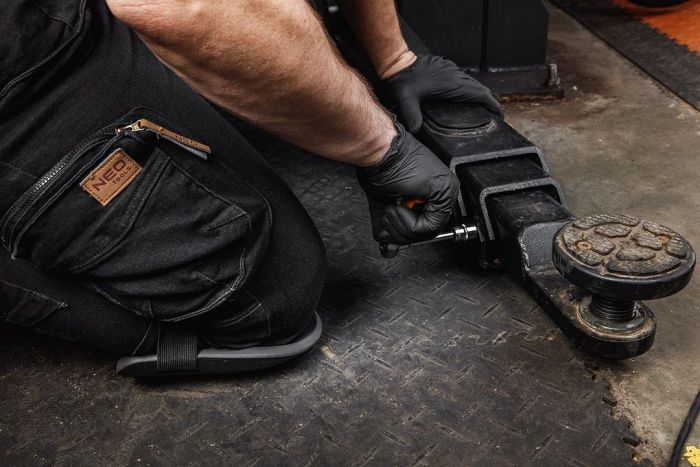 Наколінники садові Verto, піна EVA, 18.5х13см, чорний