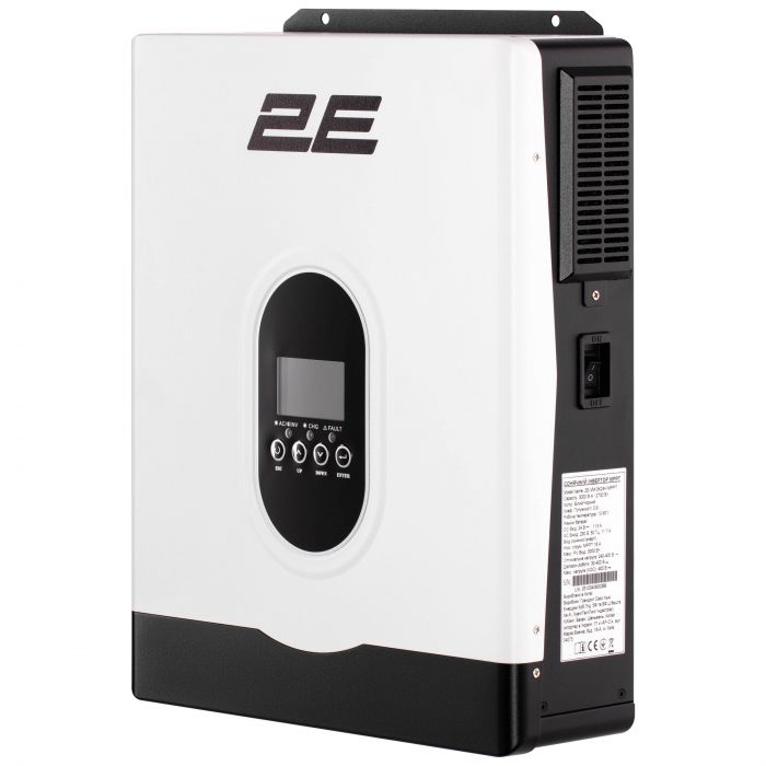 Інвертор сонячний автономний 2E VM-3K24H 3000VA/2700W, 24V, Hi-Voltage MPPT