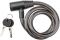 Замок протиугінний Top Tools, 12мм х 80см, 2 ключі, чорний
