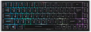Клавіатура мембранна 2E GAMING KG360 68key, USB-A/WL, EN/UA/RU, RGB, чорний