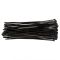 Хомут-стяжка TOPEX, 75шт, пластик, 4.8х300мм, чорний