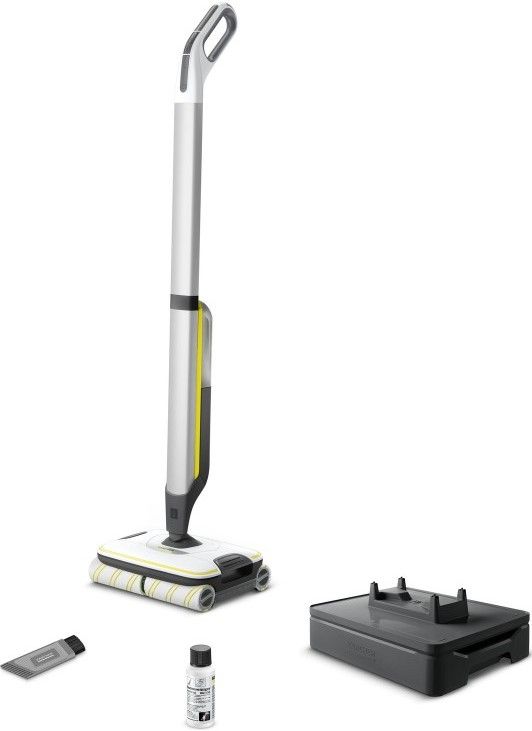 Підлогомийна машина Karcher FC 7 Cordless, вода -0.4л, автон. робота до 45хв, вага-4.3кг, срібний