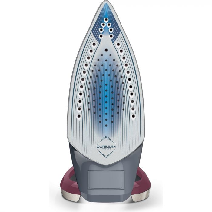 Праска Tefal Ultragliss Plus, 2800Вт, 270мл, паровий удар -260гр, постійна пара - 50гр, керам. підошва, бордово-сірий