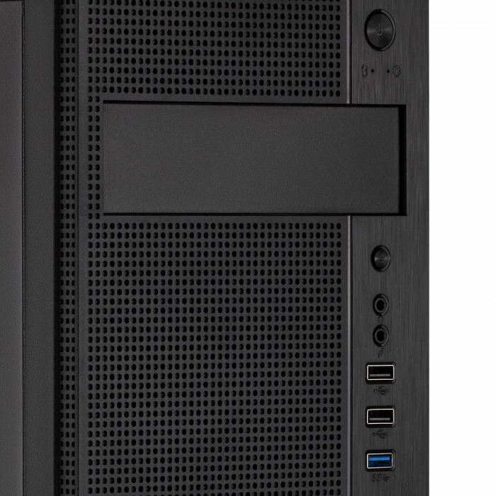 Корпус 2E Alfa E185-400 з БЖ 2E ATX400W, 1xUSB3.0, 2xUSB2.0, VGA 310мм, ATX, чорний