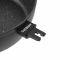 Сковорода глибока зі знімною ручкою Ardesto Gemini Bari, 26см, алюміній, чорний