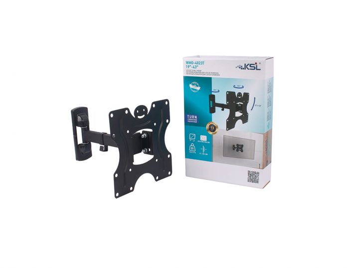 Кріплення ТВ поворотне KSL WMO-4023T 19-43"