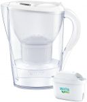 Фільтр-глечик Brita Marella XL Memo MXPro 3.5л (2л очищеної води) з фільтр-картриджем 3шт, білий
